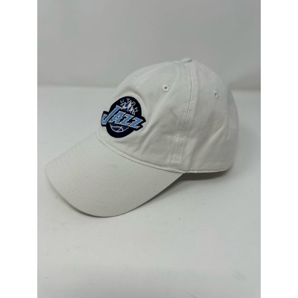 VTG Utah Jazz NBA NWT Adidas Basic Logo Faded Slouch Cotton Curve Brim Hat